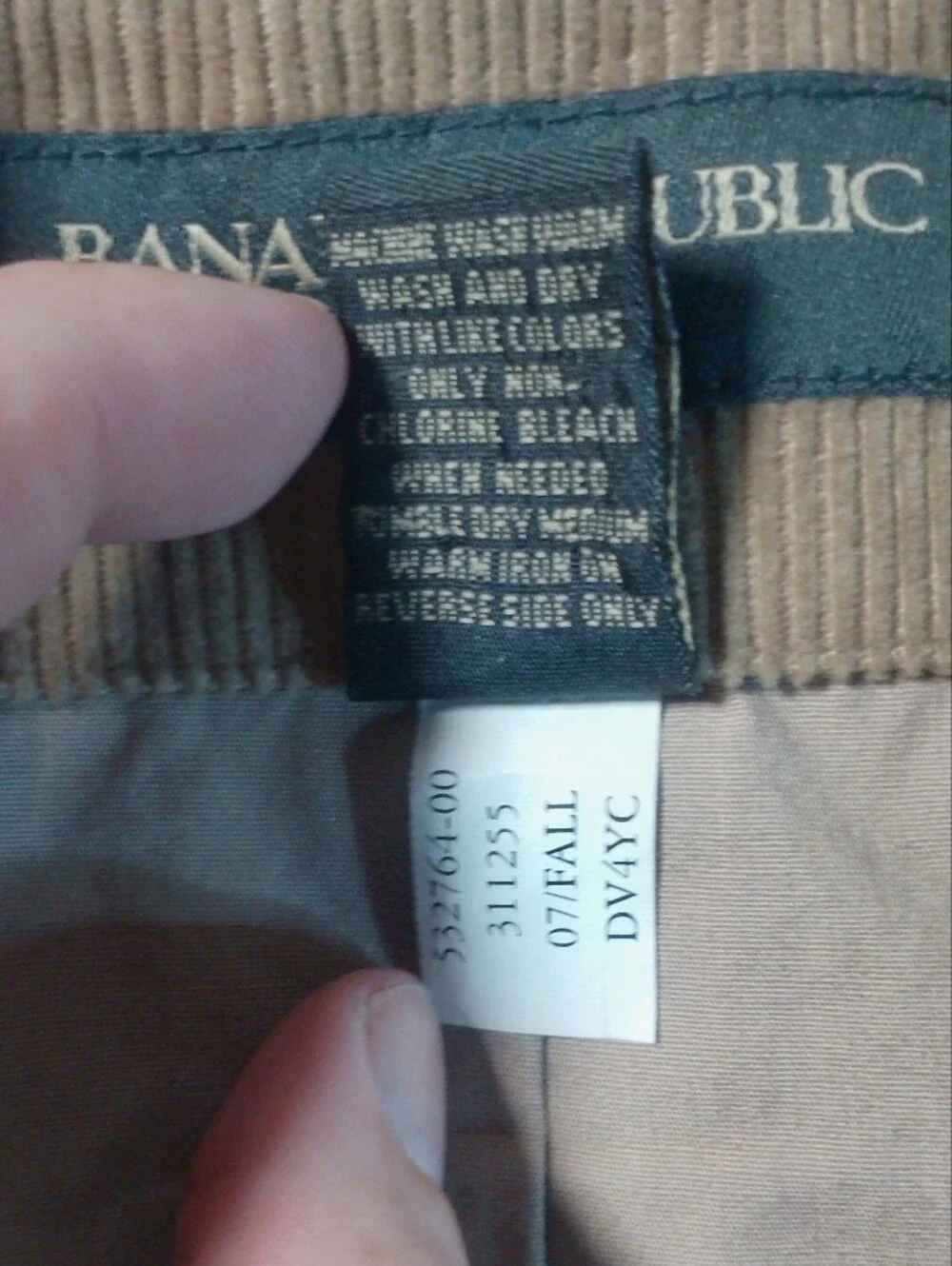 Banana Republic Men’s XL Tan Corduroy Blazer Y2K Jacket